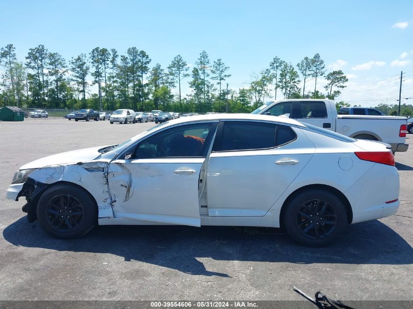 2013 Kia Optima Lx VIN: KNAGM4A71D5303977 Lot: 39554606