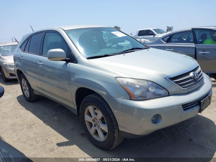 2008 Lexus Rx 400H VIN: JTJGW31U182007956 Lot: 39554607