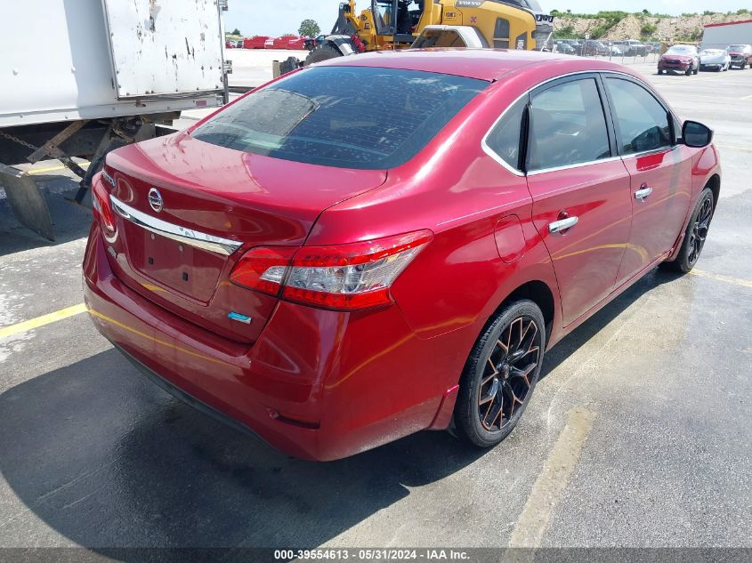 2013 Nissan Sentra S VIN: 3N1AB7AP3DL771342 Lot: 39554613