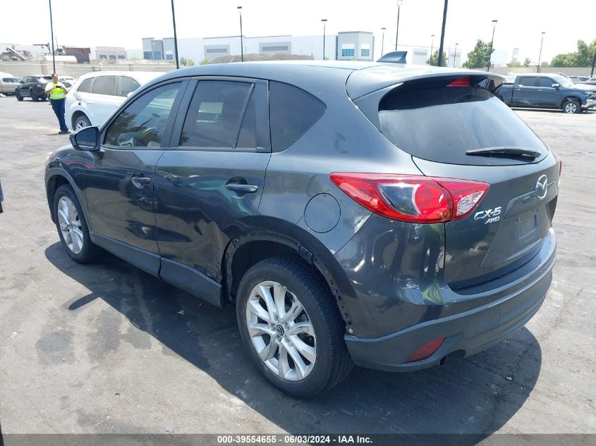 2014 Mazda Cx-5 Grand Touring VIN: JM3KE4DYXE0341552 Lot: 39554655