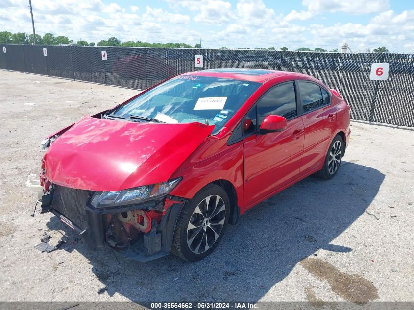 2013 Honda Civic Si VIN: 2HGFB6E58DH706356 Lot: 39554662