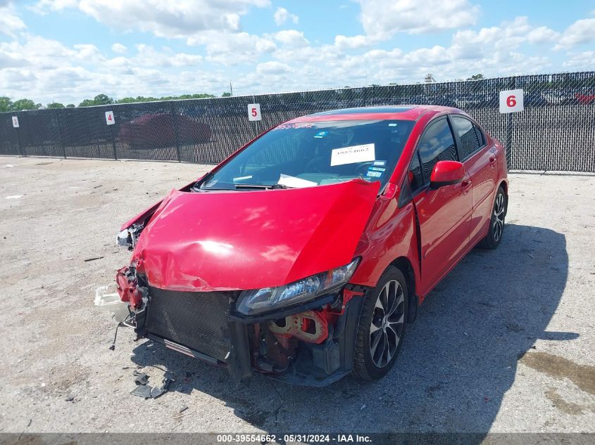 2013 Honda Civic Si VIN: 2HGFB6E58DH706356 Lot: 39554662