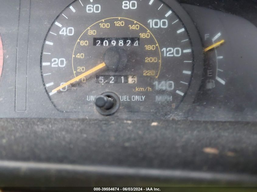 1995 Toyota Camry Dx VIN: 4T1SK11E6SU647271 Lot: 39554674