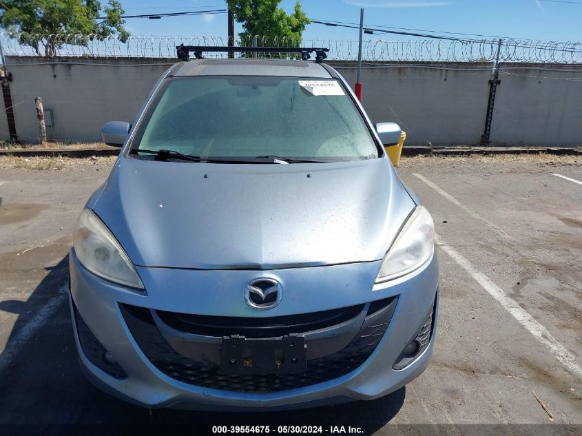 2012 Mazda Mazda5 Touring VIN: JM1CW2CL6C0106938 Lot: 39554675