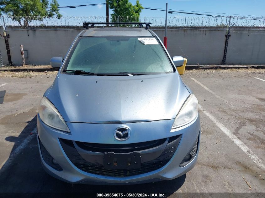 2012 Mazda Mazda5 Touring VIN: JM1CW2CL6C0106938 Lot: 39554675
