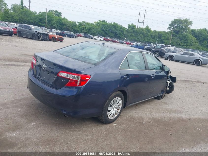 2014 Toyota Camry Le VIN: 4T4BF1FK0ER411695 Lot: 39554681