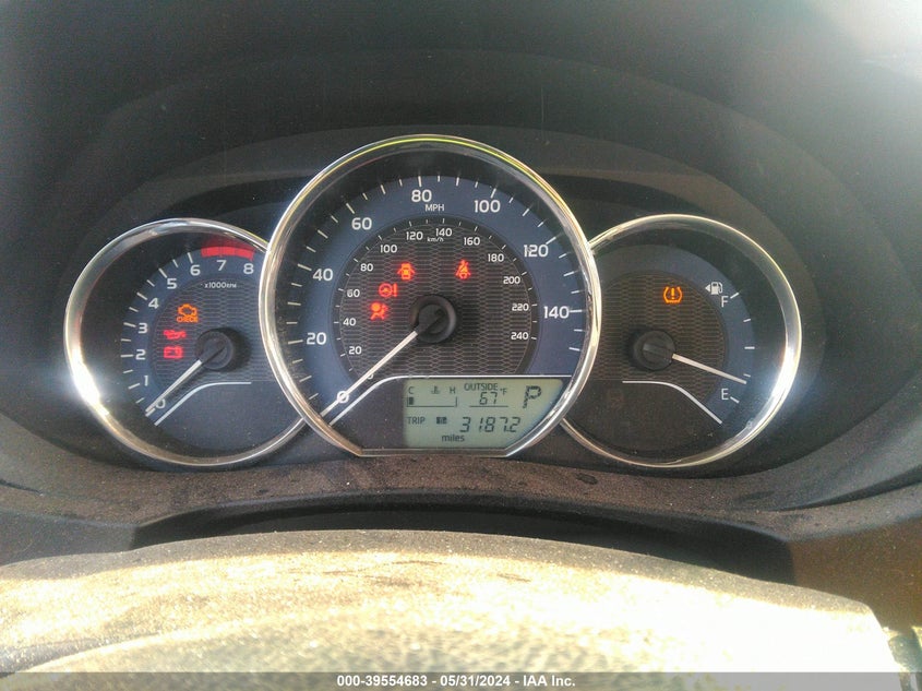 2015 Toyota Corolla Le VIN: 5YFBURHE0FP314828 Lot: 39554683