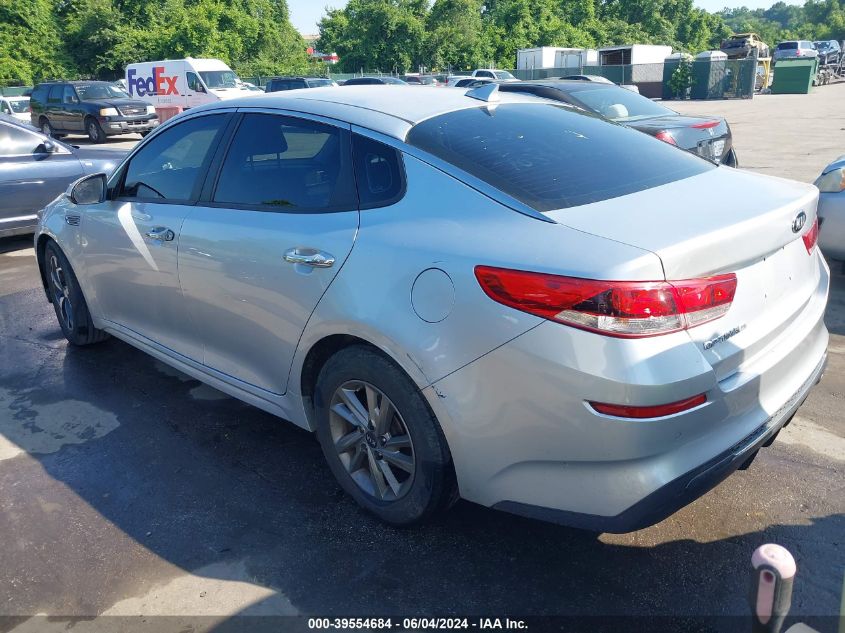 2020 Kia Optima Lx VIN: 5XXGT4L33LG388511 Lot: 39554684