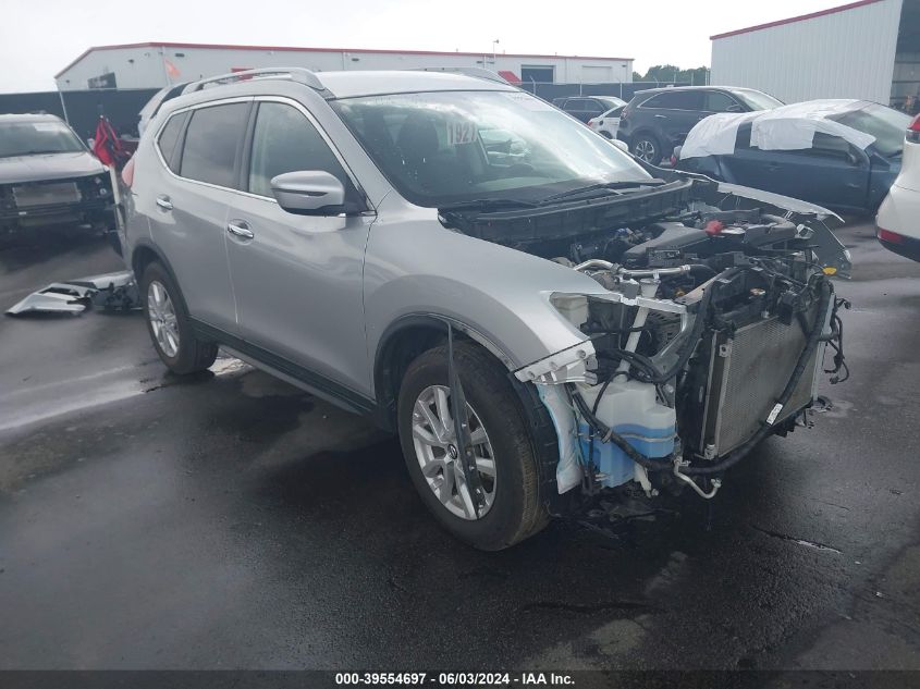 2019 Nissan Rogue Sv VIN: KNMAT2MT5KP533676 Lot: 39554697