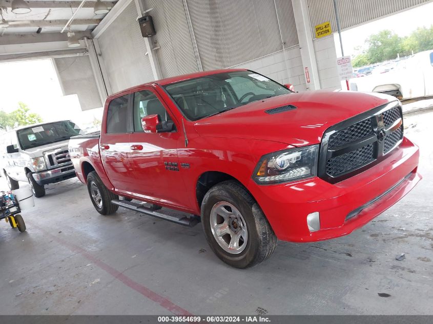 2017 Ram 1500 Night 4X4 5'7 Box VIN: 1C6RR7MT0HS793804 Lot: 39554699