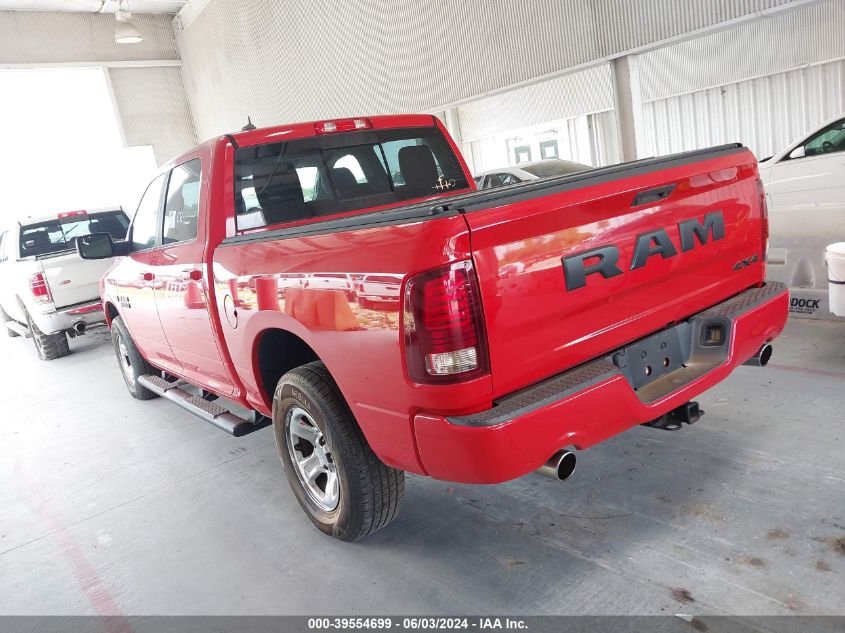 2017 Ram 1500 Night 4X4 5'7 Box VIN: 1C6RR7MT0HS793804 Lot: 39554699