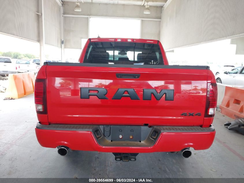 2017 Ram 1500 Night 4X4 5'7 Box VIN: 1C6RR7MT0HS793804 Lot: 39554699