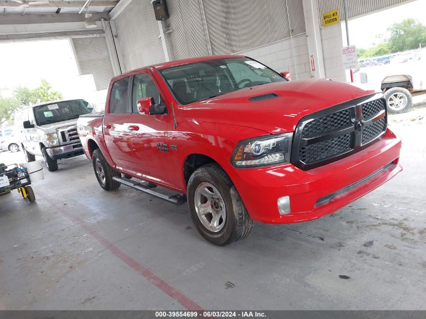 2017 Ram 1500 Night 4X4 5'7 Box VIN: 1C6RR7MT0HS793804 Lot: 39554699