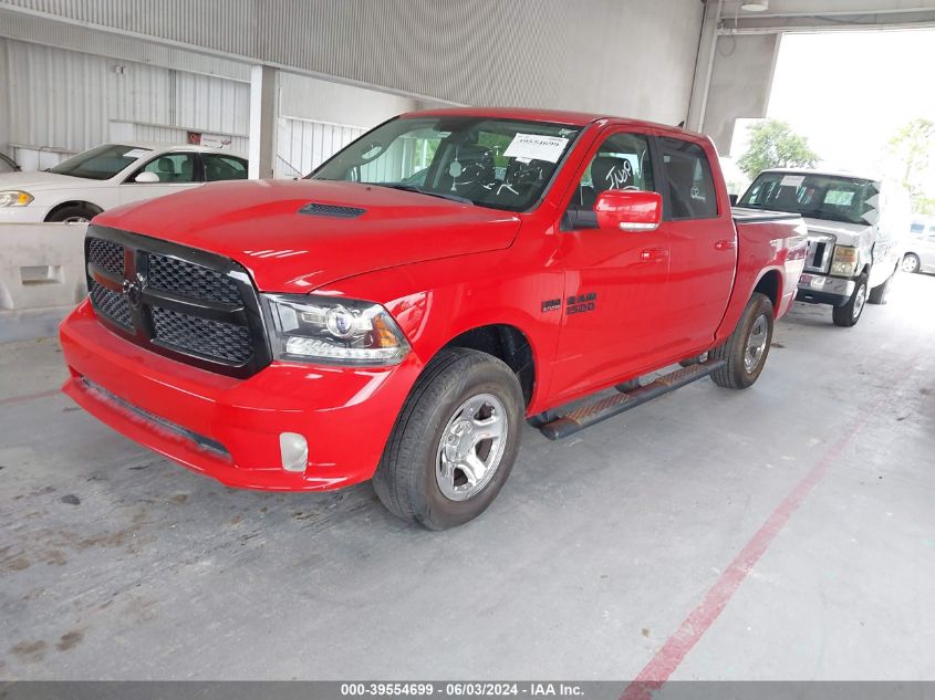 2017 Ram 1500 Night 4X4 5'7 Box VIN: 1C6RR7MT0HS793804 Lot: 39554699