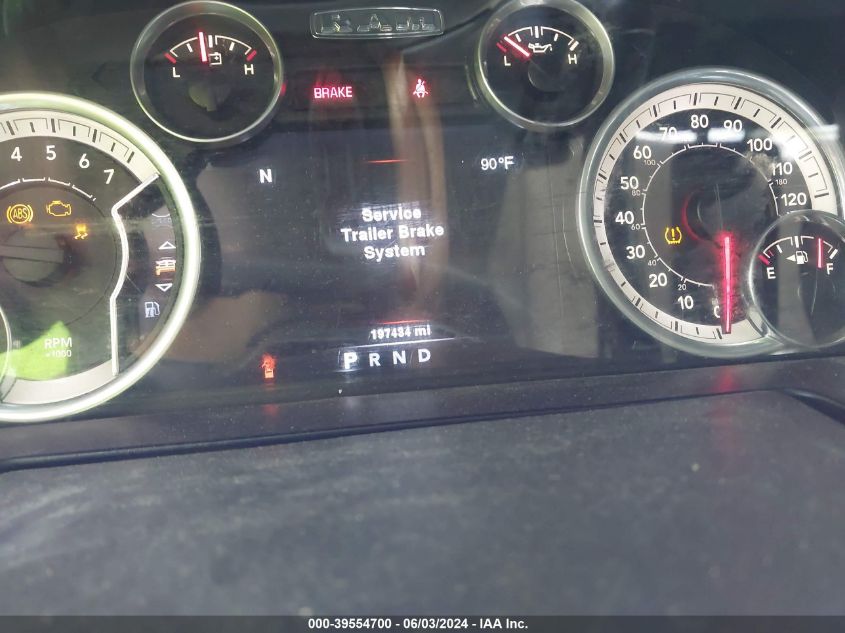 2014 Ram 1500 Laramie VIN: 1C6RR7NT1ES126296 Lot: 39554700