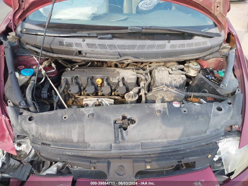 2007 Honda Civic Lx VIN: 1HGFA16587L069674 Lot: 39554711