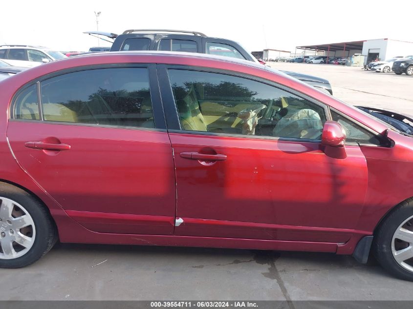 2007 Honda Civic Lx VIN: 1HGFA16587L069674 Lot: 39554711