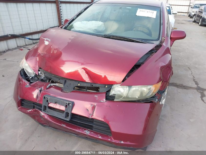 2007 Honda Civic Lx VIN: 1HGFA16587L069674 Lot: 39554711