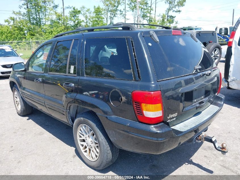 2003 Jeep Grand Cherokee Limited VIN: 1J4GW58N73C542672 Lot: 39554715