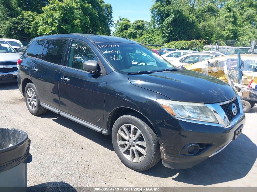 2013 Nissan Pathfinder S/Sv/Sl/Platinum VIN: 5N1AR2MM1DC652239 Lot: 39554719