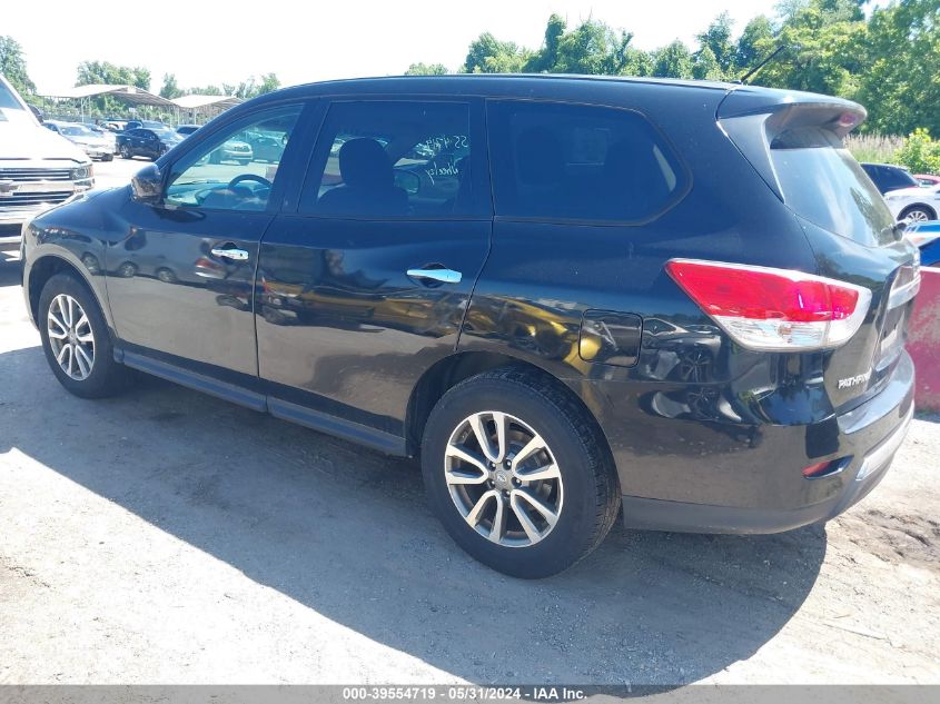 2013 Nissan Pathfinder S/Sv/Sl/Platinum VIN: 5N1AR2MM1DC652239 Lot: 39554719