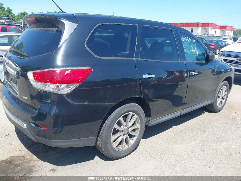 2013 Nissan Pathfinder S/Sv/Sl/Platinum VIN: 5N1AR2MM1DC652239 Lot: 39554719