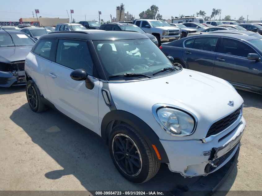 2015 Mini Paceman Cooper S VIN: WMWSS5C52FWT84437 Lot: 39554723