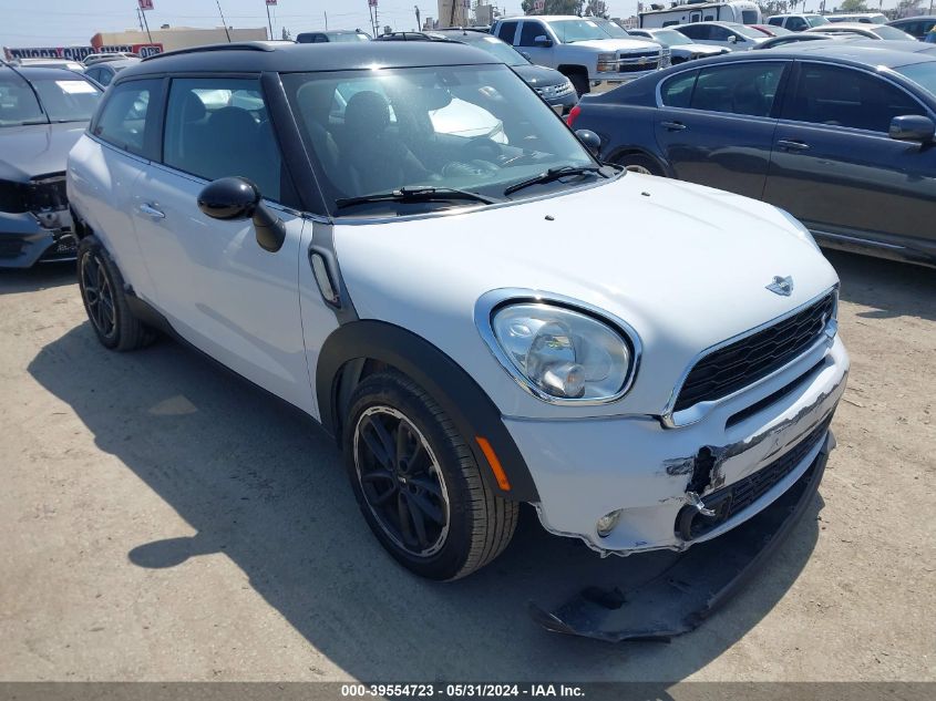 2015 Mini Paceman Cooper S VIN: WMWSS5C52FWT84437 Lot: 39554723