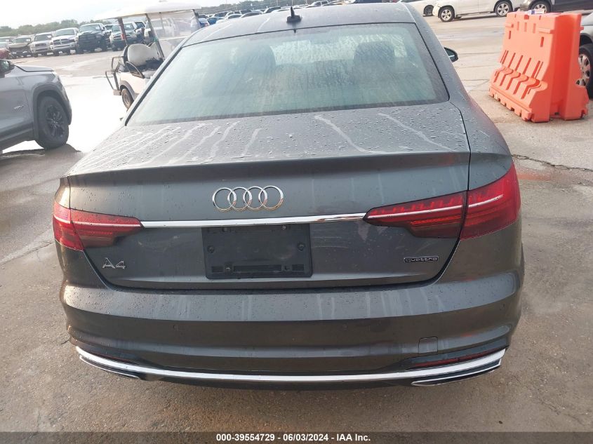 2023 Audi A4 Premium Plus 45 VIN: WAUEAAF48PA020422 Lot: 39554729