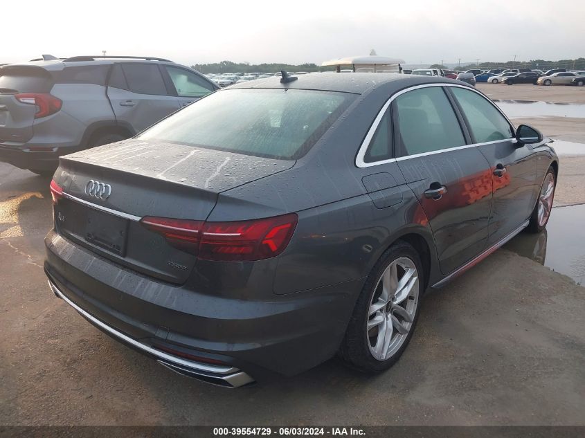 2023 Audi A4 Premium Plus 45 VIN: WAUEAAF48PA020422 Lot: 39554729