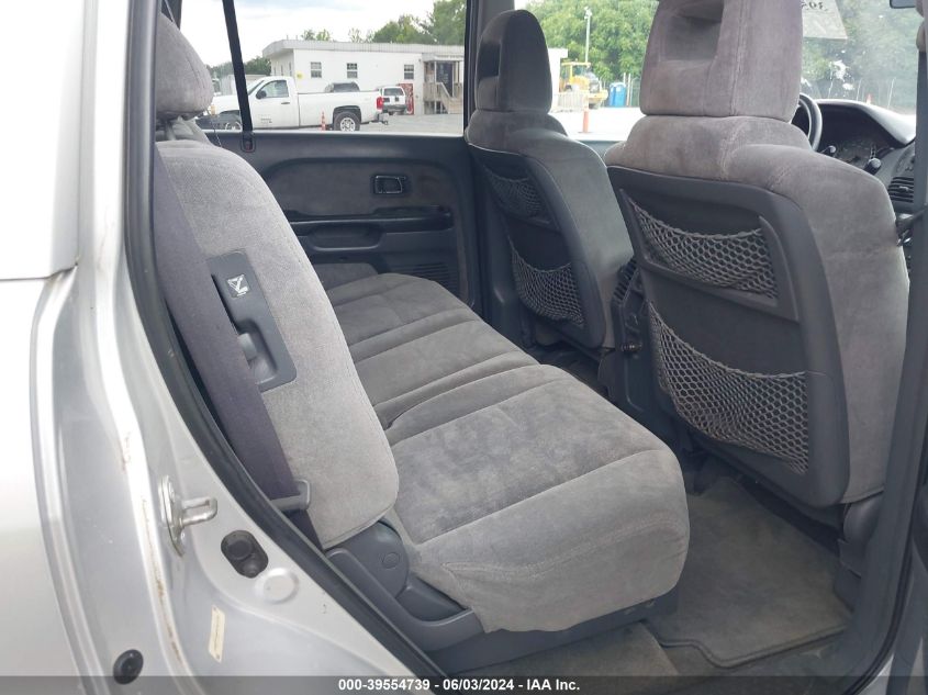 2005 Honda Pilot Ex VIN: 2HKYF18485H526143 Lot: 39554739