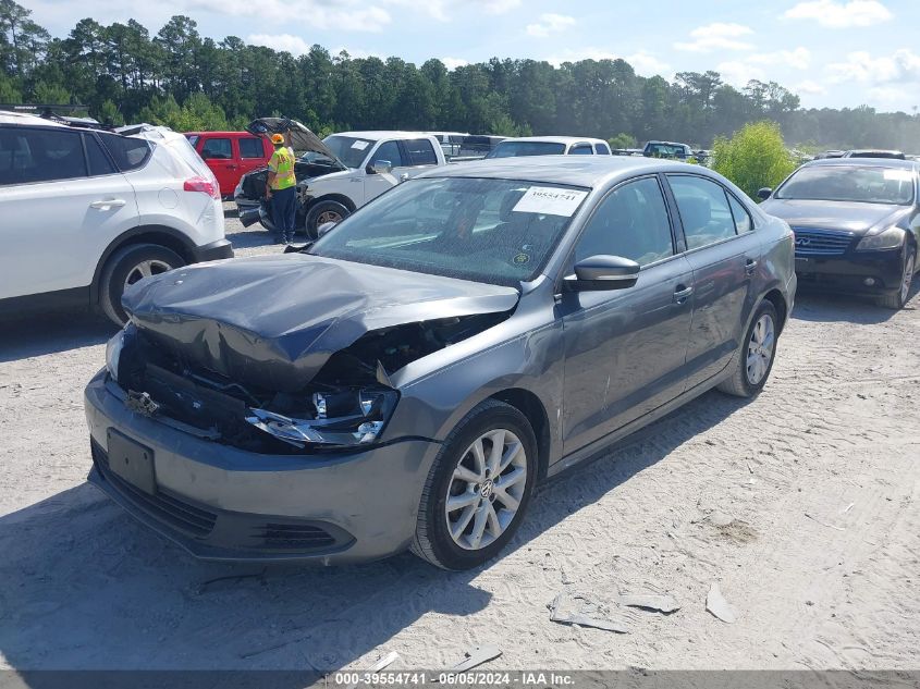 2012 Volkswagen Jetta 2.5L Se VIN: 3VWDP7AJ0CM348327 Lot: 39554741