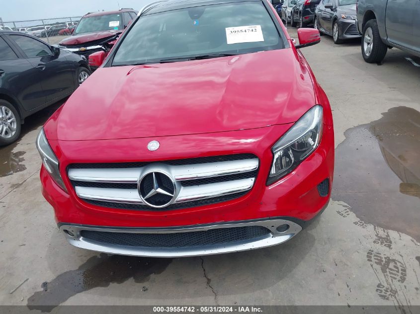 2017 Mercedes-Benz Gla 250 VIN: WDCTG4EB3HJ301355 Lot: 39554742