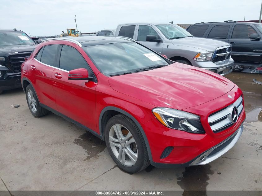 2017 Mercedes-Benz Gla 250 VIN: WDCTG4EB3HJ301355 Lot: 39554742