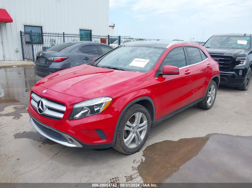 2017 Mercedes-Benz Gla 250 VIN: WDCTG4EB3HJ301355 Lot: 39554742