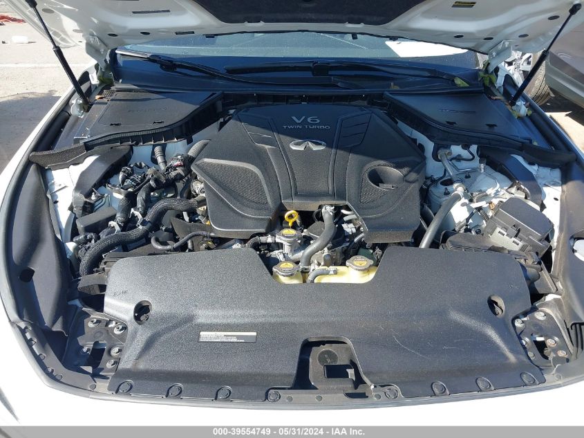 2020 Infiniti Q50 Luxe Awd VIN: JN1EV7AR2LM254855 Lot: 39554749