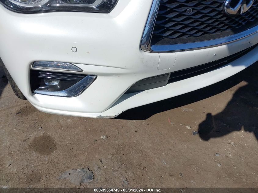 2020 Infiniti Q50 Luxe Awd VIN: JN1EV7AR2LM254855 Lot: 39554749