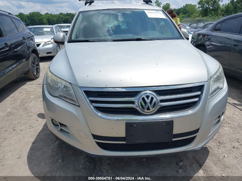 2010 Volkswagen Tiguan Wolfsburg Edition VIN: WVGBV7AX5AW520297 Lot: 39554751