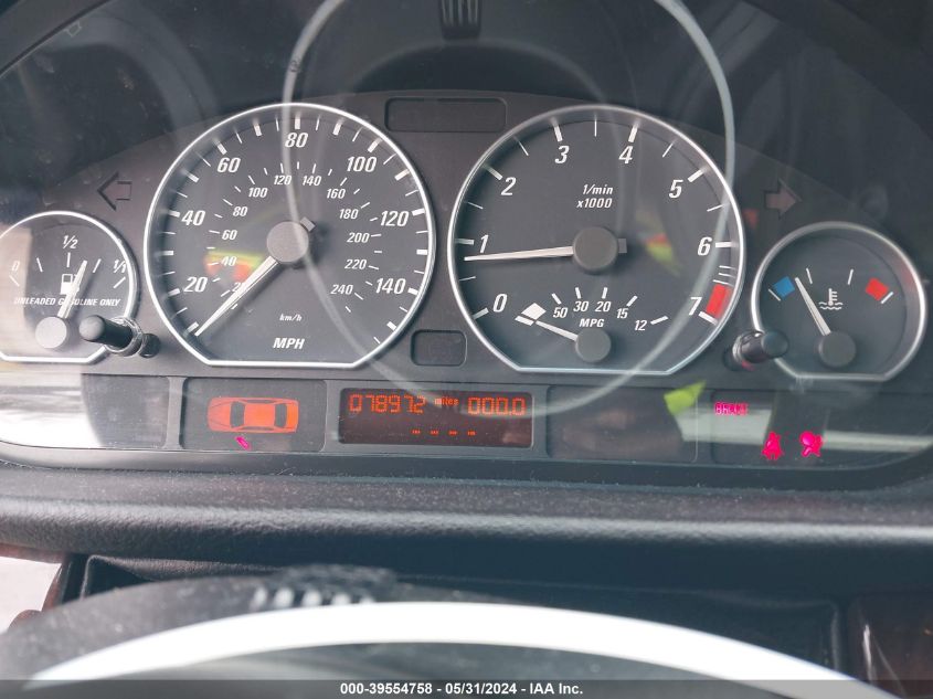 2004 BMW 330Ci VIN: WBABW53474PJ95902 Lot: 39554758