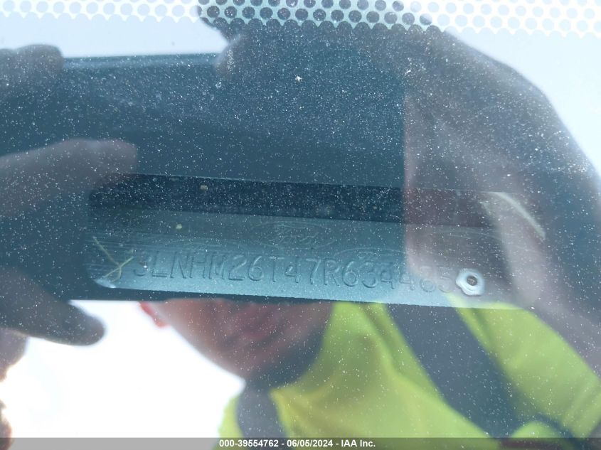 2007 Lincoln Mkz VIN: 3LNHM26T47R634485 Lot: 39554762