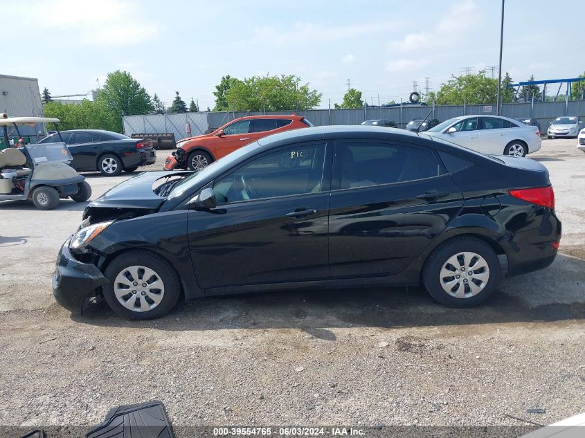2016 Hyundai Accent Se VIN: KMHCT4AE5GU066421 Lot: 39554765