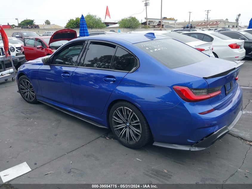 Vin: 3mw5u7j02l8b37515, lot: 40040663, bmw 3 series m340i 20203