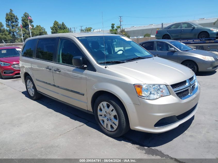 2016 Dodge Grand Caravan American Value Pkg VIN: 2C4RDGBG9GR115422 Lot: 39554791