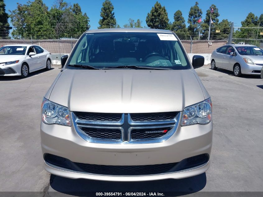 2016 Dodge Grand Caravan American Value Pkg VIN: 2C4RDGBG9GR115422 Lot: 39554791