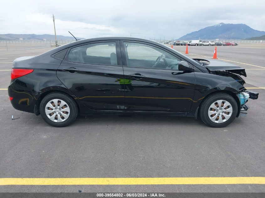 2016 Hyundai Accent Se VIN: KMHCT4AE6GU077749 Lot: 39554802