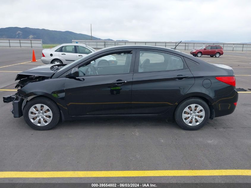 2016 Hyundai Accent Se VIN: KMHCT4AE6GU077749 Lot: 39554802