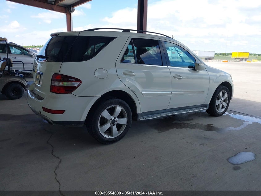 2010 Mercedes-Benz Ml 350 VIN: 4JGBB5GB4AA604990 Lot: 39554809