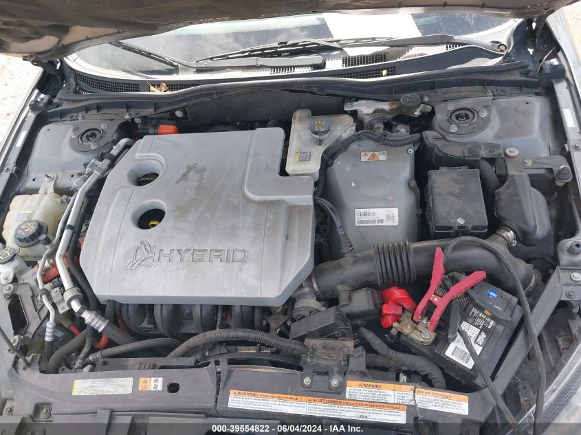 2011 Ford Fusion Hybrid VIN: 3FADP0L34BR276323 Lot: 39554822