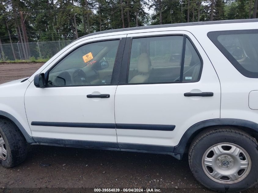 2005 Honda Cr-V Lx VIN: JHLRD785X5C012461 Lot: 39554839