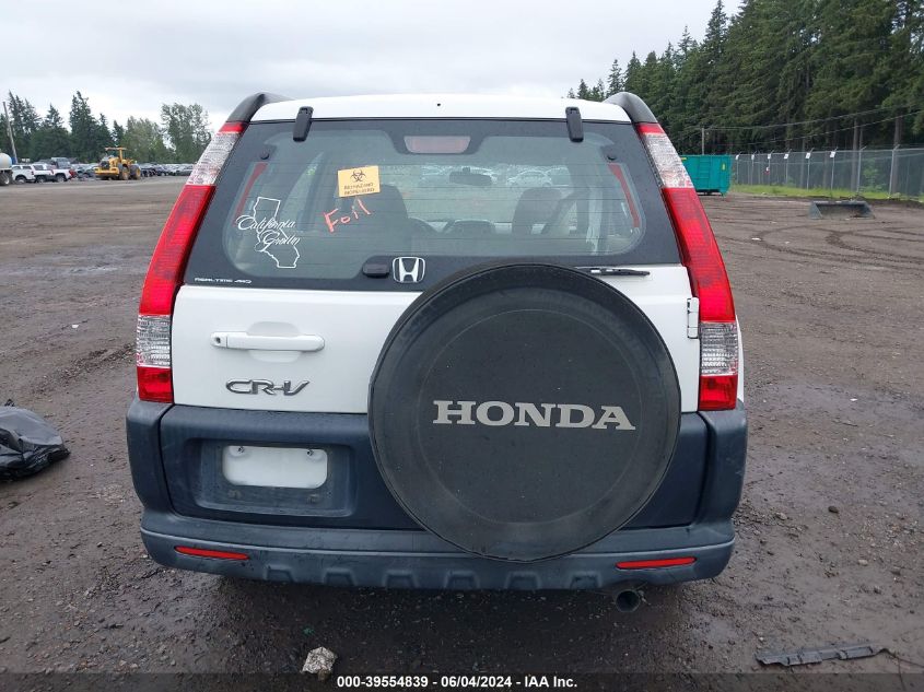 2005 Honda Cr-V Lx VIN: JHLRD785X5C012461 Lot: 39554839